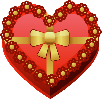 Heart-shaped Clipart Red Heart - Heart Shaped Cake Clip Art (400x386), Png Download