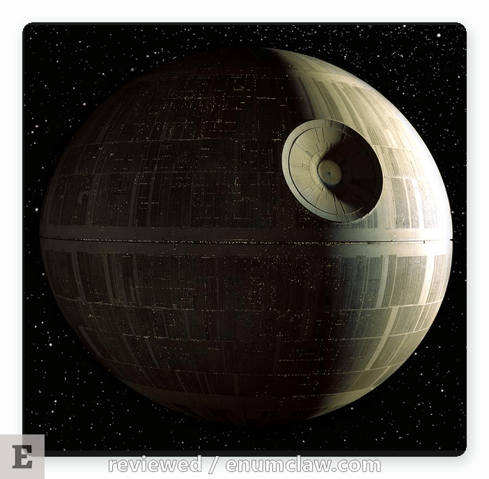 Incredibuilds: Star Wars: Rogue One: Death Star Deluxe (702x688), Png Download