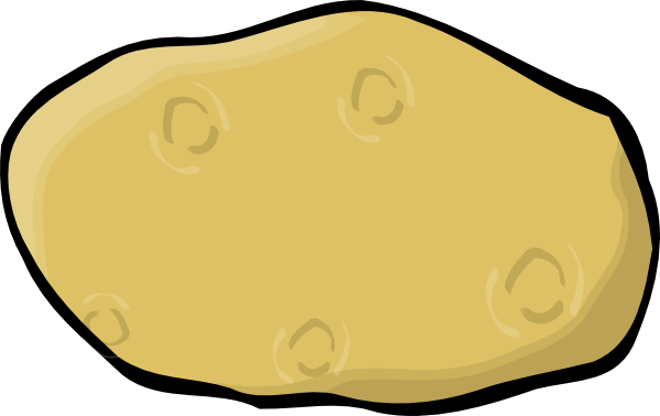 Potato Clip Art Free 59 - Clipart Potato (600x378), Png Download