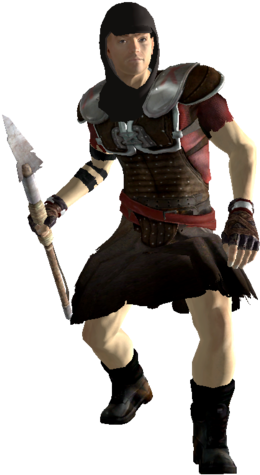 Fichier - Legionexplorer2 - Fallout Caesar's Legion Soldier (288x479), Png Download