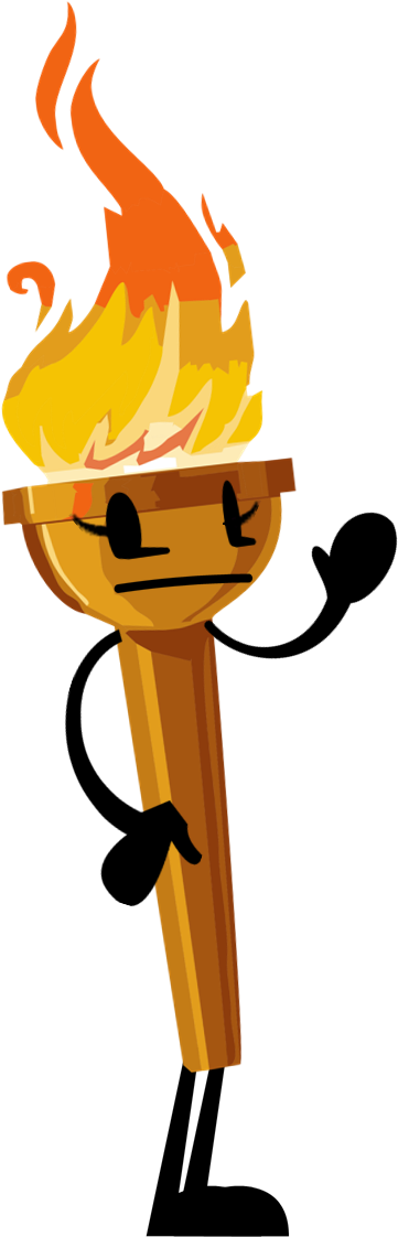 Torch - Olympic Torch Clip Art (520x1166), Png Download