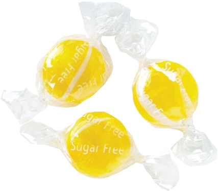 Sugar Free Lemon Buttons Hard Candy - Sugar Free Lemon Buttons Candy (500x500), Png Download