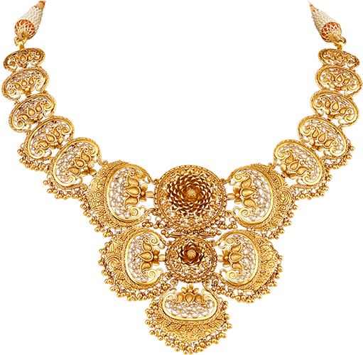 Khazana jewellery short necklace designs Clearance