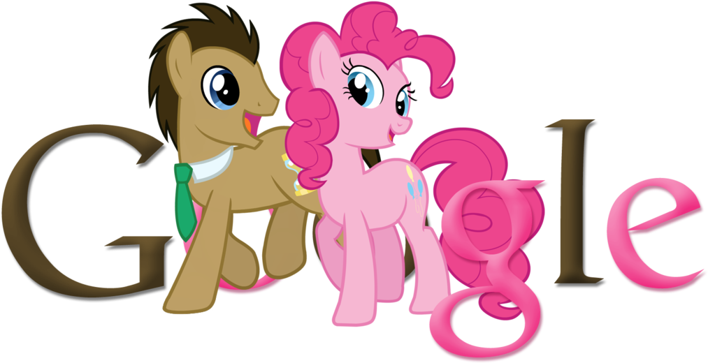Google Logo Icon Vector Free Download - Dr Whooves And Pinkie Pie (1024x532), Png Download