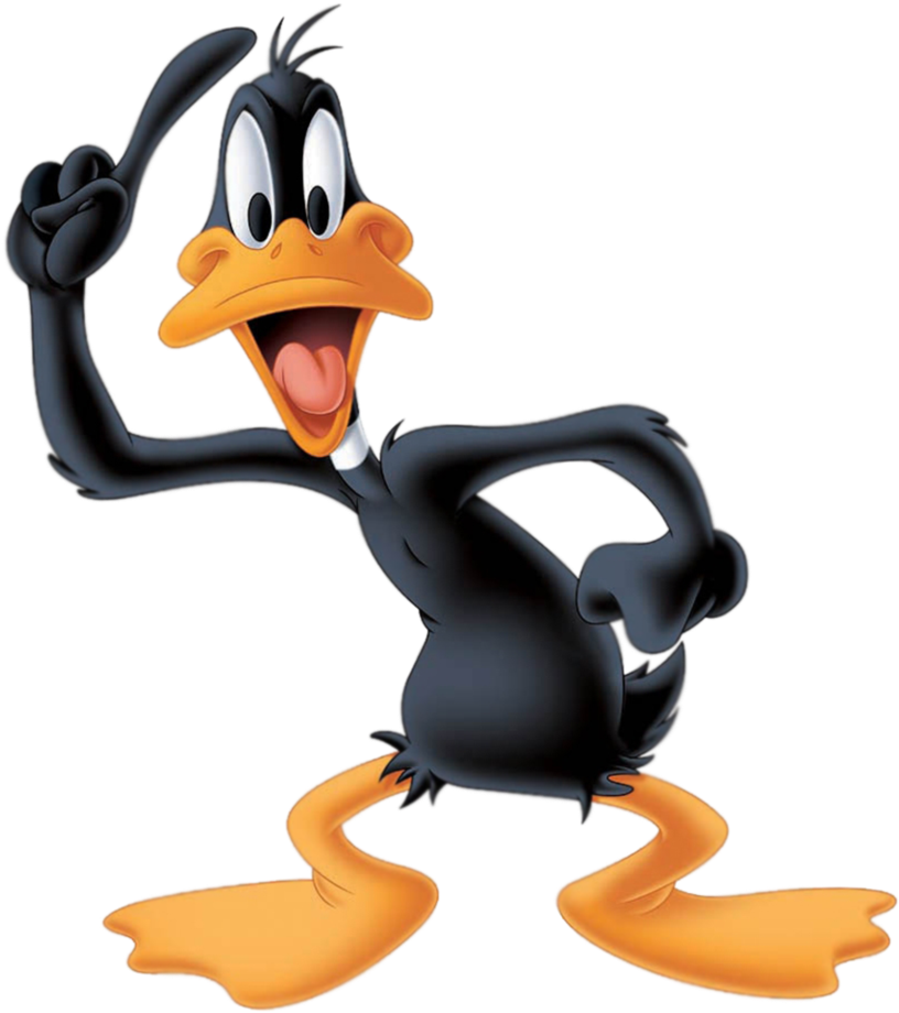 Image Daffy By Captainjackharkness On Deviantart Wjfif - Black Duck Looney Tunes (855x935), Png Download