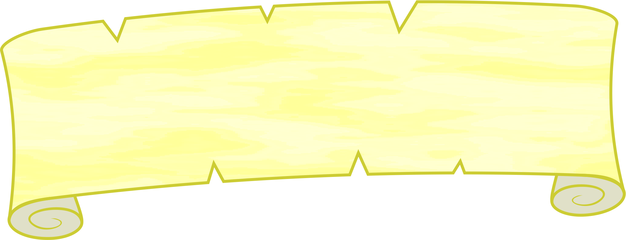 Scroll Clipart Title - Title Scroll (2134x818), Png Download