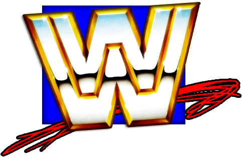 A Hybrid Of The 80's Logo, The Mid 90's Logo & And - Wwe Logo Blue And Red (483x313), Png Download
