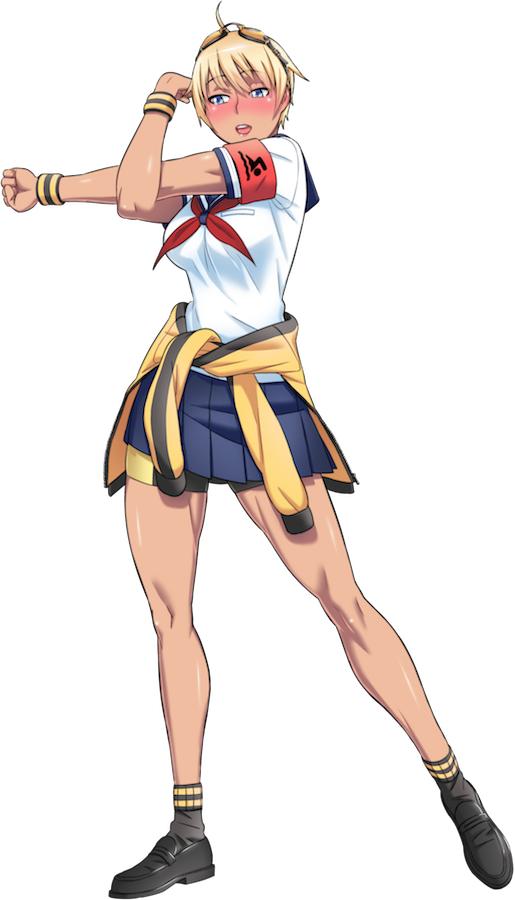 Asu Rito Blushing Full - Asu Rito Yandere Simulator (515x900), Png Download