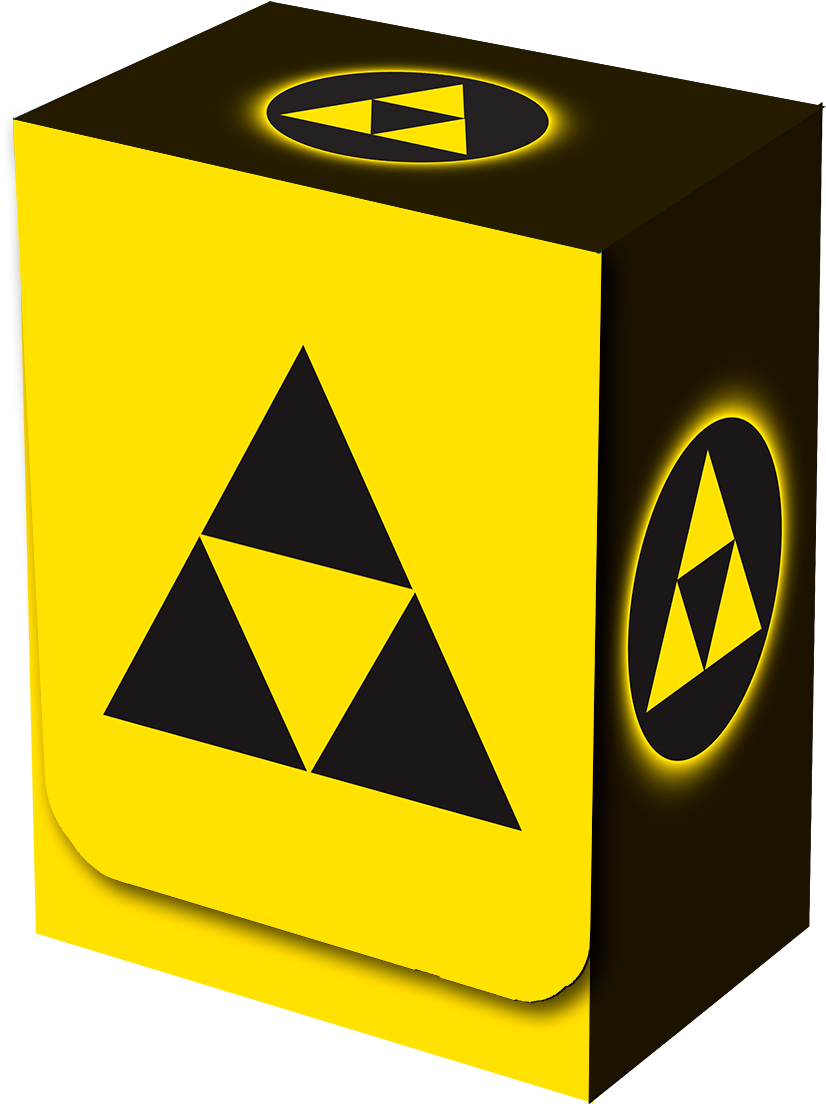 Absolute Iconic Triforce - Playing Card (1000x1238), Png Download