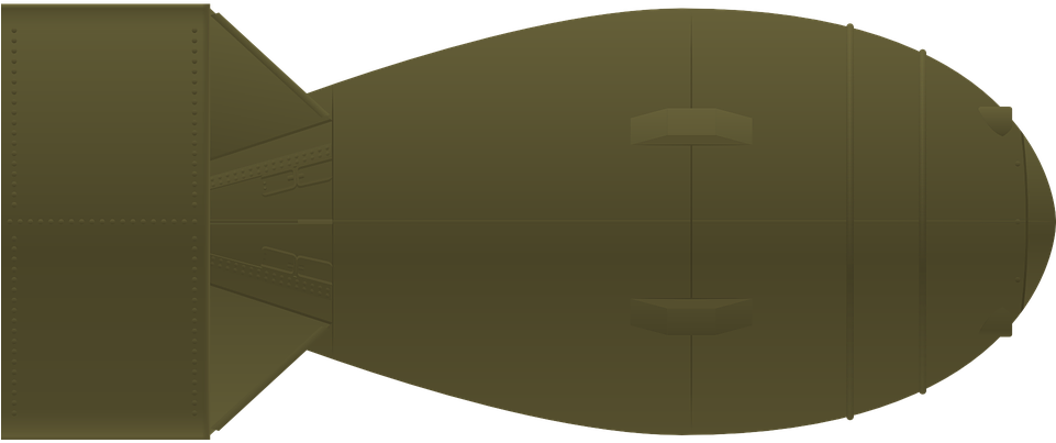 Nuclear Bomb The Atomic Bomb Bomb War Weap - Atom Bomb Clip Art (680x340), Png Download
