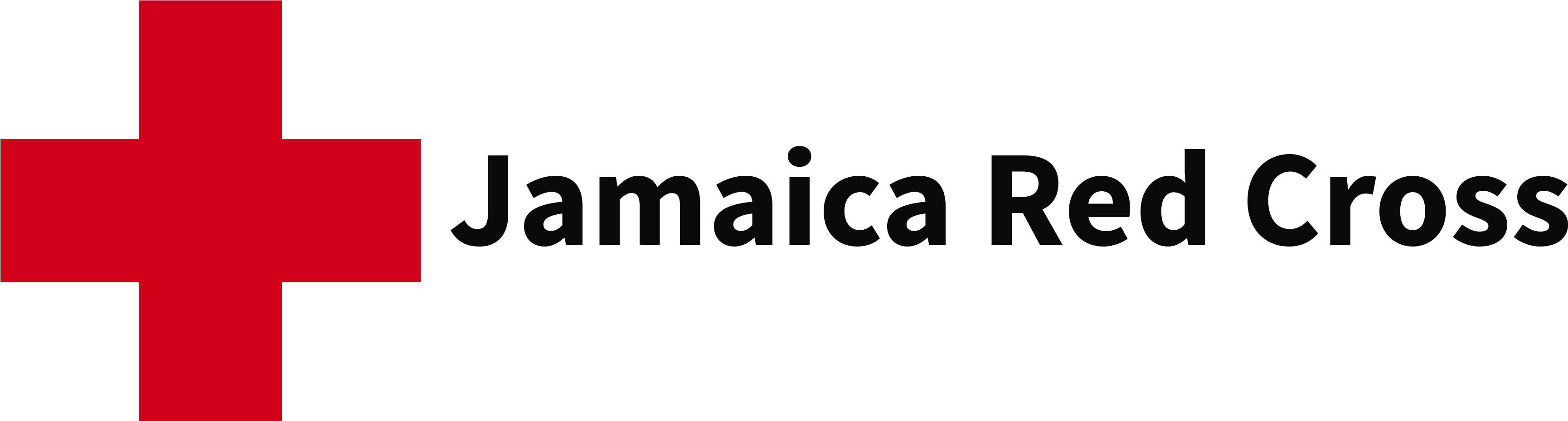 Jamaica Red Cross (3539x992), Png Download