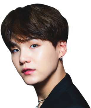 Picture Black And White Png Tumblr - Min Yoongi (500x370), Png Download