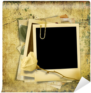 Vintage Shabby Background With Polaro - Photography (400x400), Png Download
