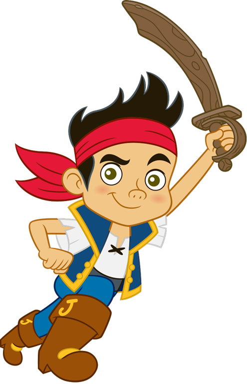 Jake-pose 01 - Jake And The Neverland Pirates Png (495x768), Png Download