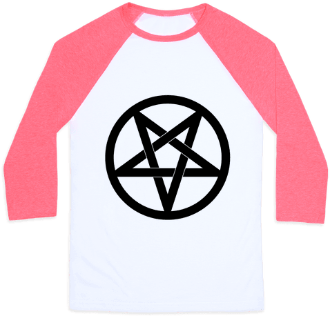 Pentagram Baseball Tee - Arch Enemy Logo Png (484x484), Png Download