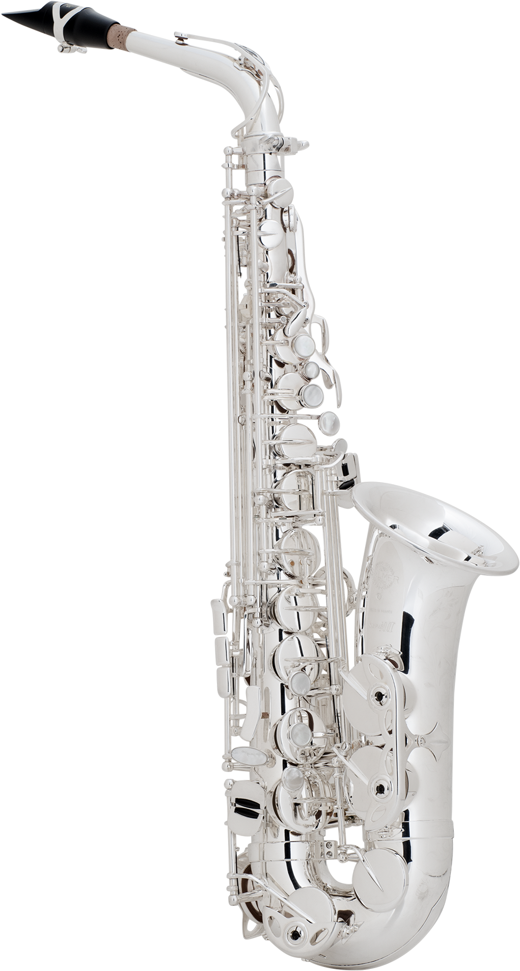 Selmer Paris Professional Model 62js Alto Saxophone - Jupiter Alto Sax Silver (1100x2000), Png Download