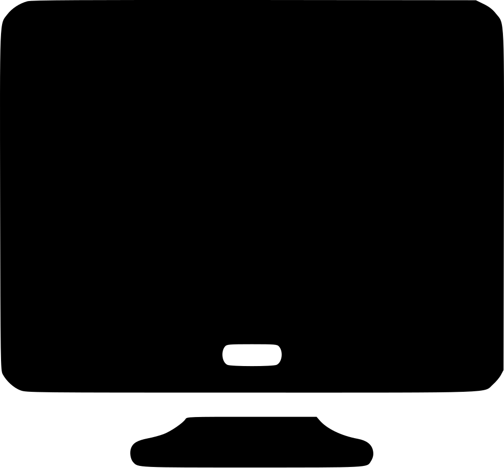 Monitor Screen Pc Computer Tv Comments - Computer Monitor (980x909), Png Download