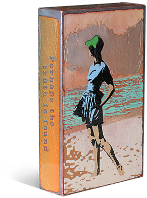 065 Beach Walk - Houston Llew (300x403), Png Download