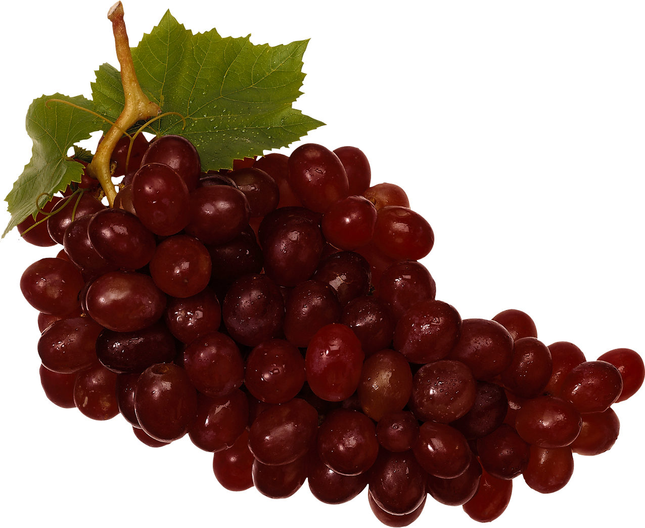 Grapes Png Image - Red Grapes Png (1276x1044), Png Download