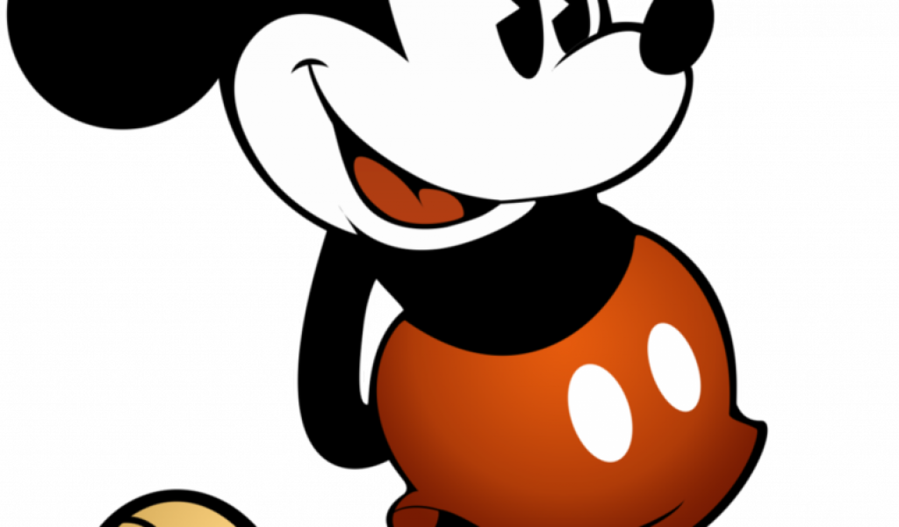 Download Mickey Mouse Original Clipart Mickey Mouse - Classic Mickey Mouse Png (899x527), Png Download