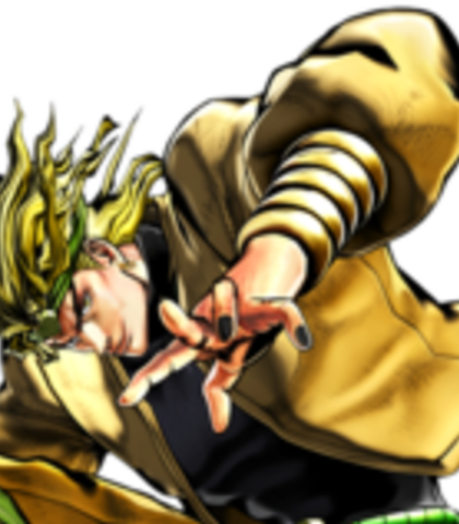 Youngadult - Jojo Stardust Crusaders Dio (420x480), Png Download
