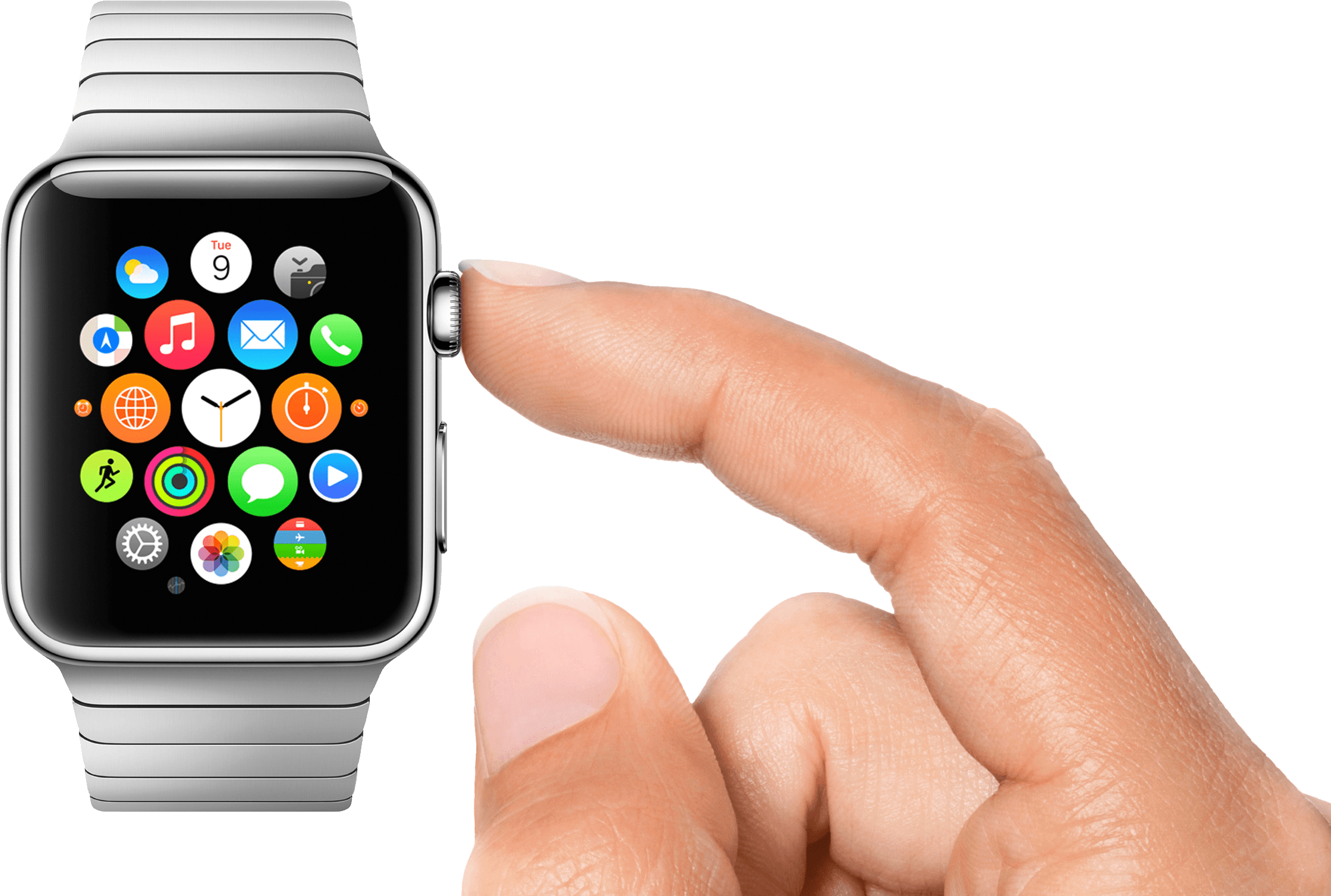 Download Apple Watch User Does The Apple Watch Work Full Size PNG