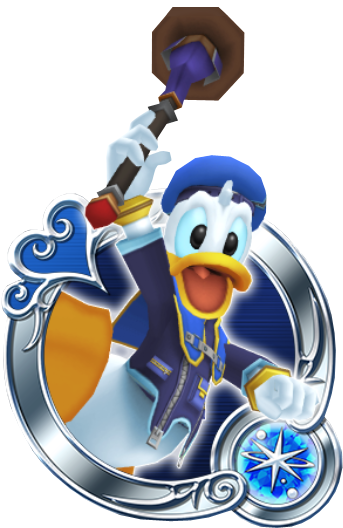 New Kingdom Hearts Donald (343x528), Png Download