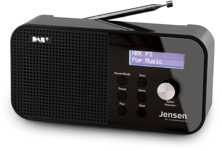 Dab Radio - Radio Jensen Fox 100 (800x590), Png Download