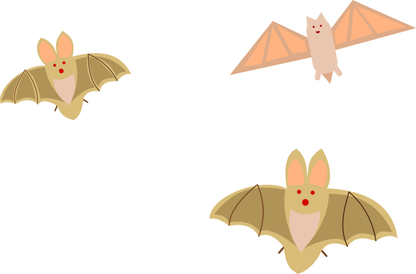 How To Set Use Bats Svg Vector (600x396), Png Download