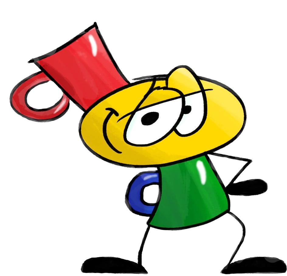 Mugman - Cuphead And Mugman Png (975x975), Png Download