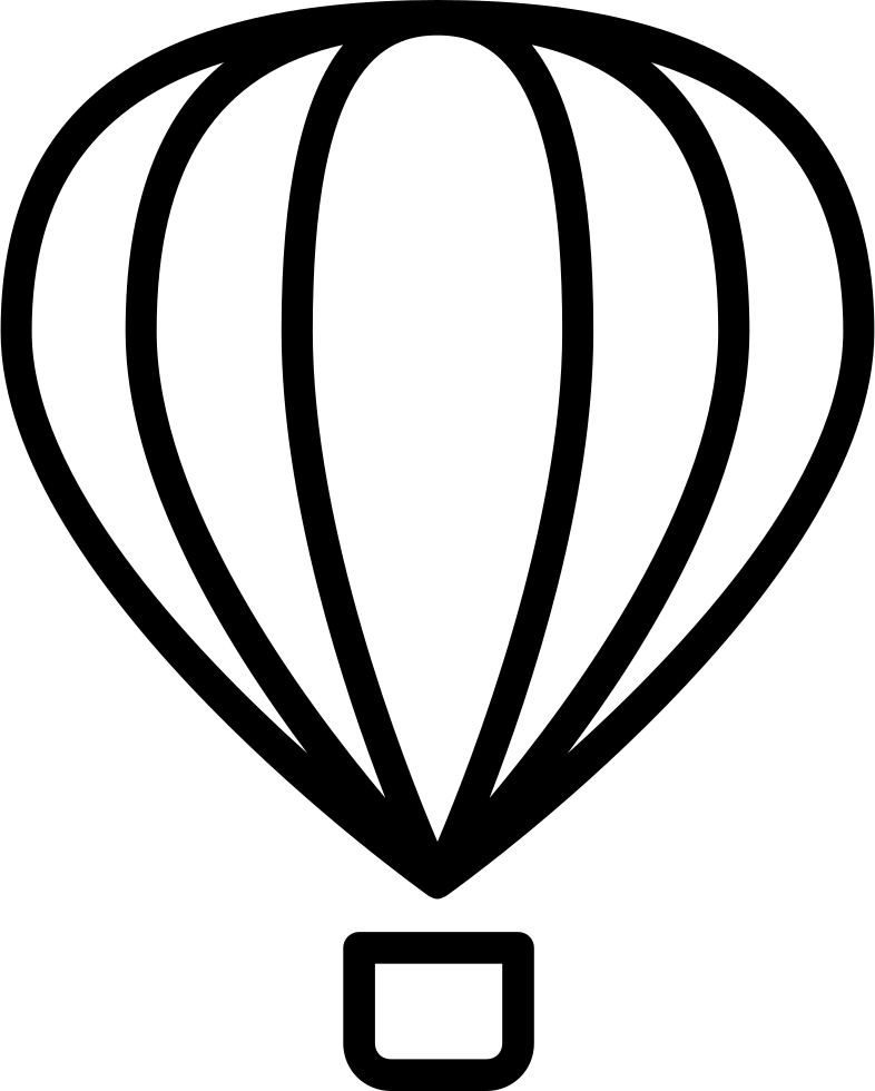 Hot Air Balloon (786x980), Png Download