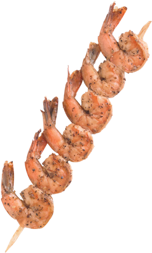 100% Natural Cooked Shrimp Skewers 3oz - Connecticut (362x600), Png Download