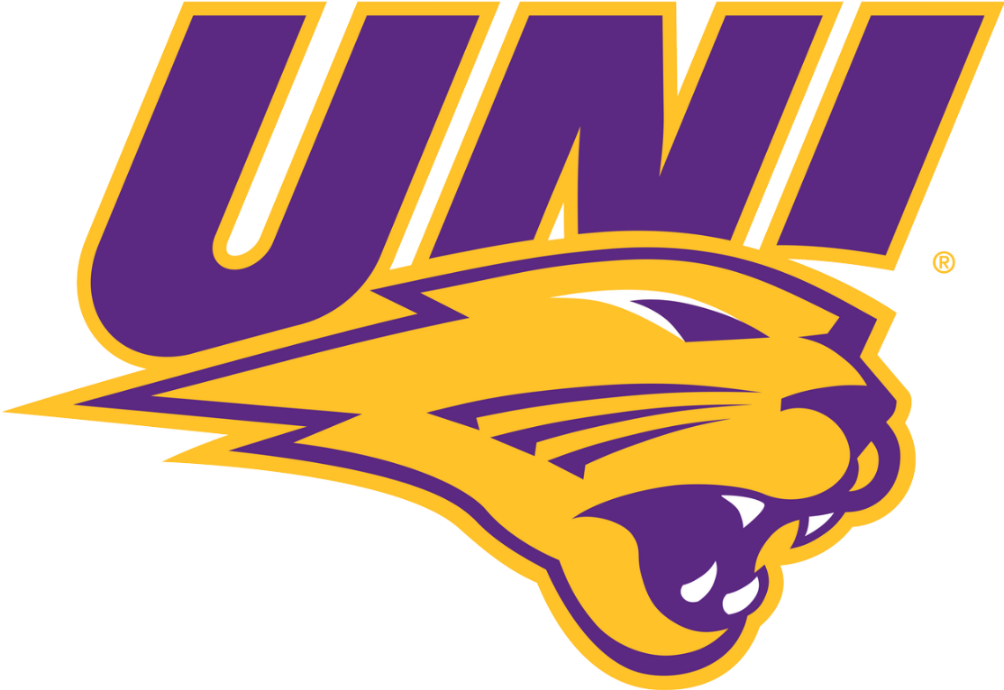 Uni Panthers Logo - University Of Northern Iowa (1666x1820), Png Download