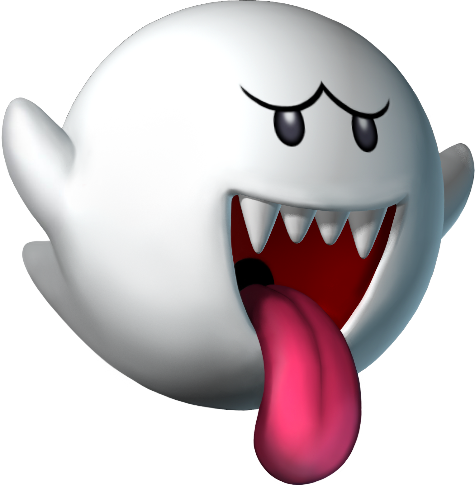 Yoshi Boo - Boo Super Mario Galaxy (1525x1560), Png Download