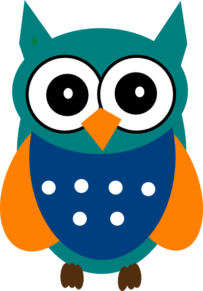 Simple - Owl Clip Arts (414x594), Png Download