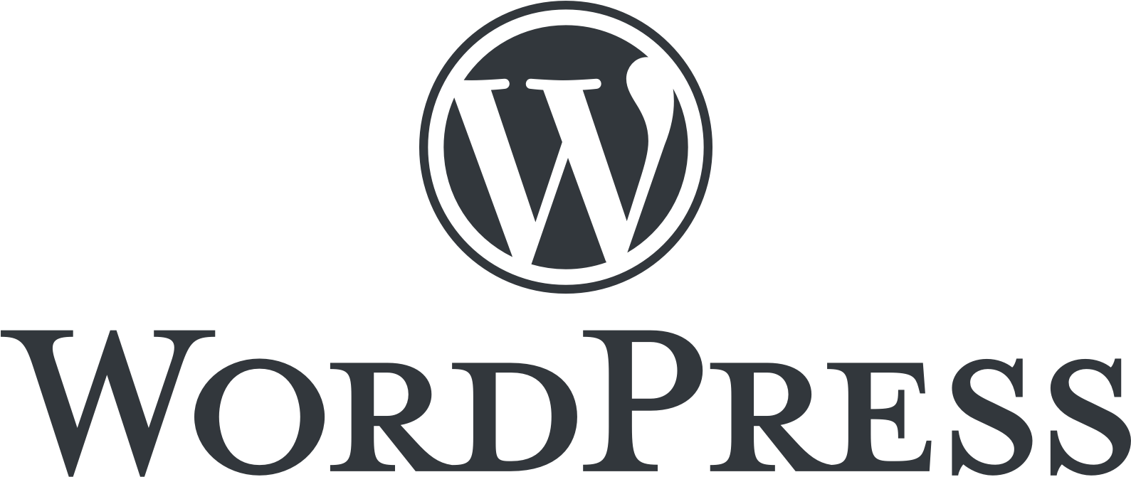Png - Wordpress Logo Png White (2000x1080), Png Download