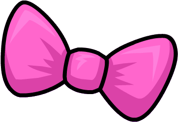 Pretty Gta 5 Background Imagen Pink Bow Puffle Hat - Pink Bow Png (402x307), Png Download