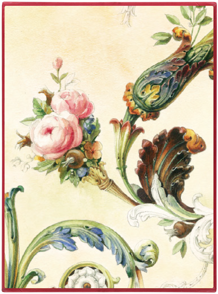 Ornaments - Buchmalerei Rosen (660x660), Png Download