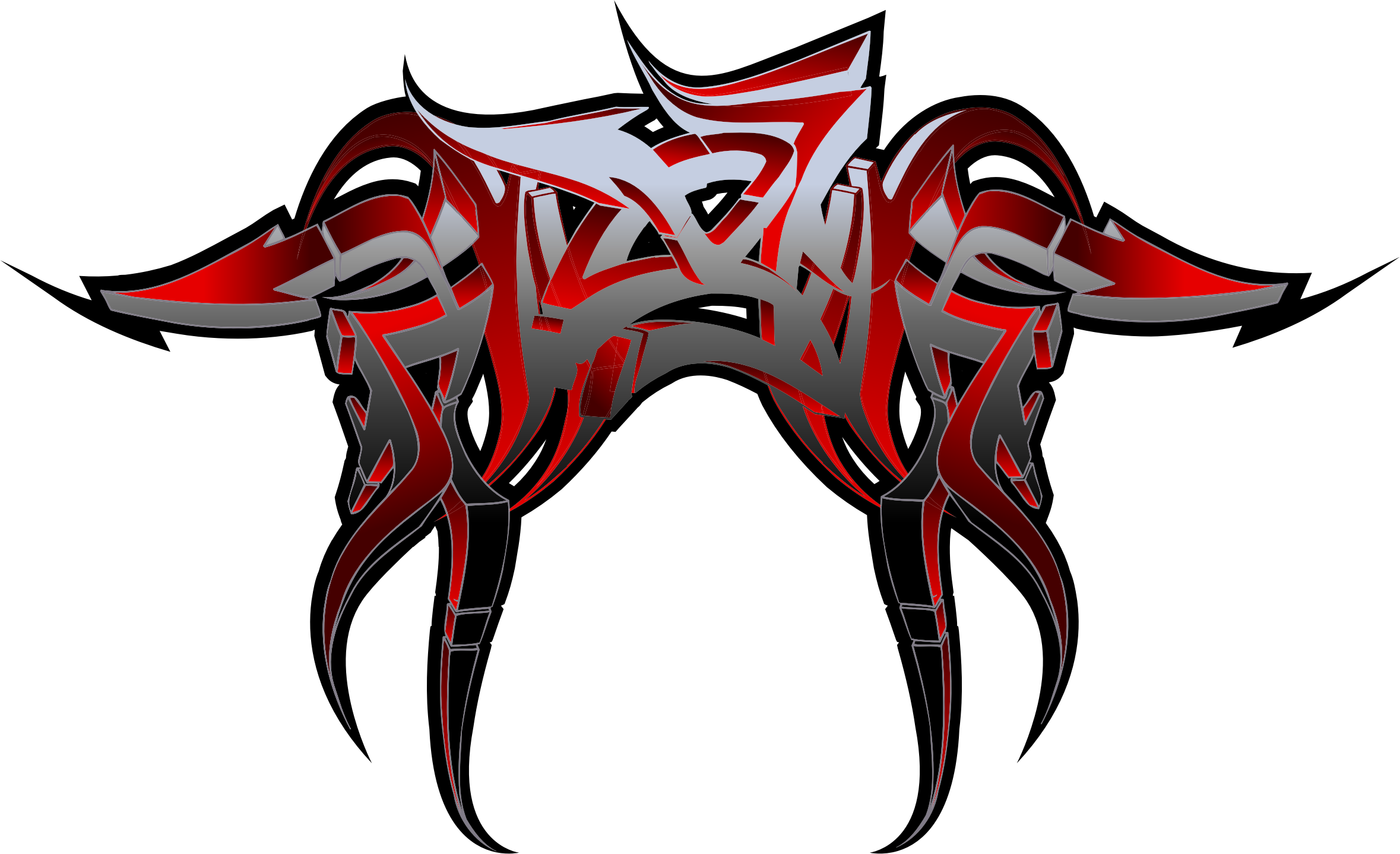 This Free Icons Png Design Of Raseone 3d Graffiti Art (2358x1438), Png Download