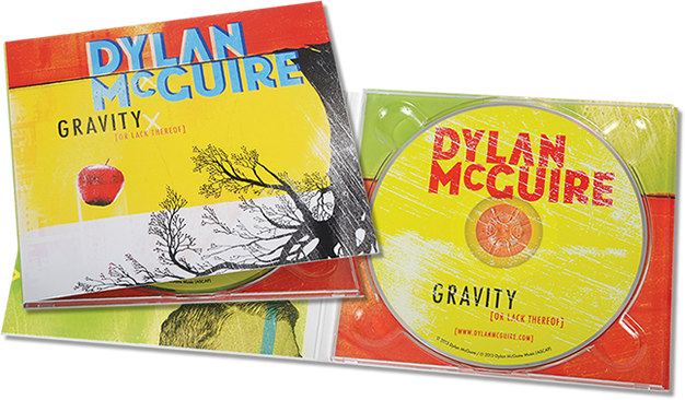 If You're Not Offering Cds For Your Fans, You're Missing - Dylan Mcguire: Gravity (or Lack Thereof) Cd (626x366), Png Download