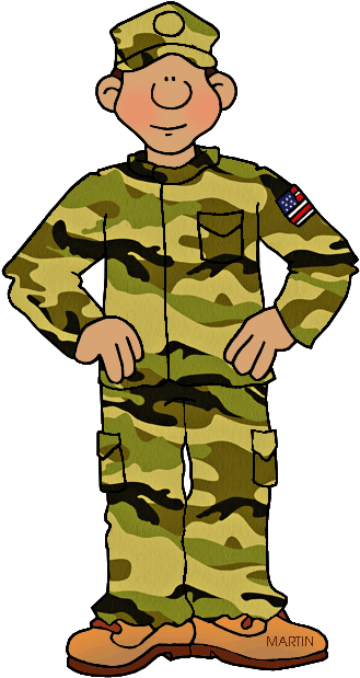 Army Clip Art Black And White Free Clipart Images - Us Army Clipart (365x648), Png Download
