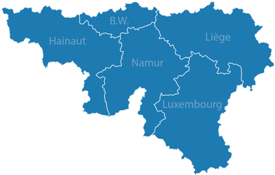 Usa Map Transparent Image - Belgium Map Icon (400x400), Png Download