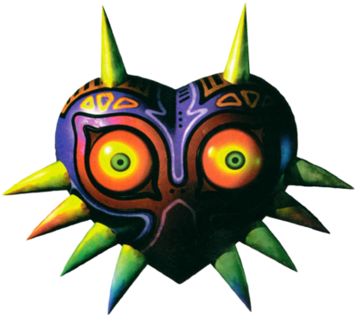 Majora's Mask Character The Majora's Mask - Creepypasta Majora's Mask (400x357), Png Download