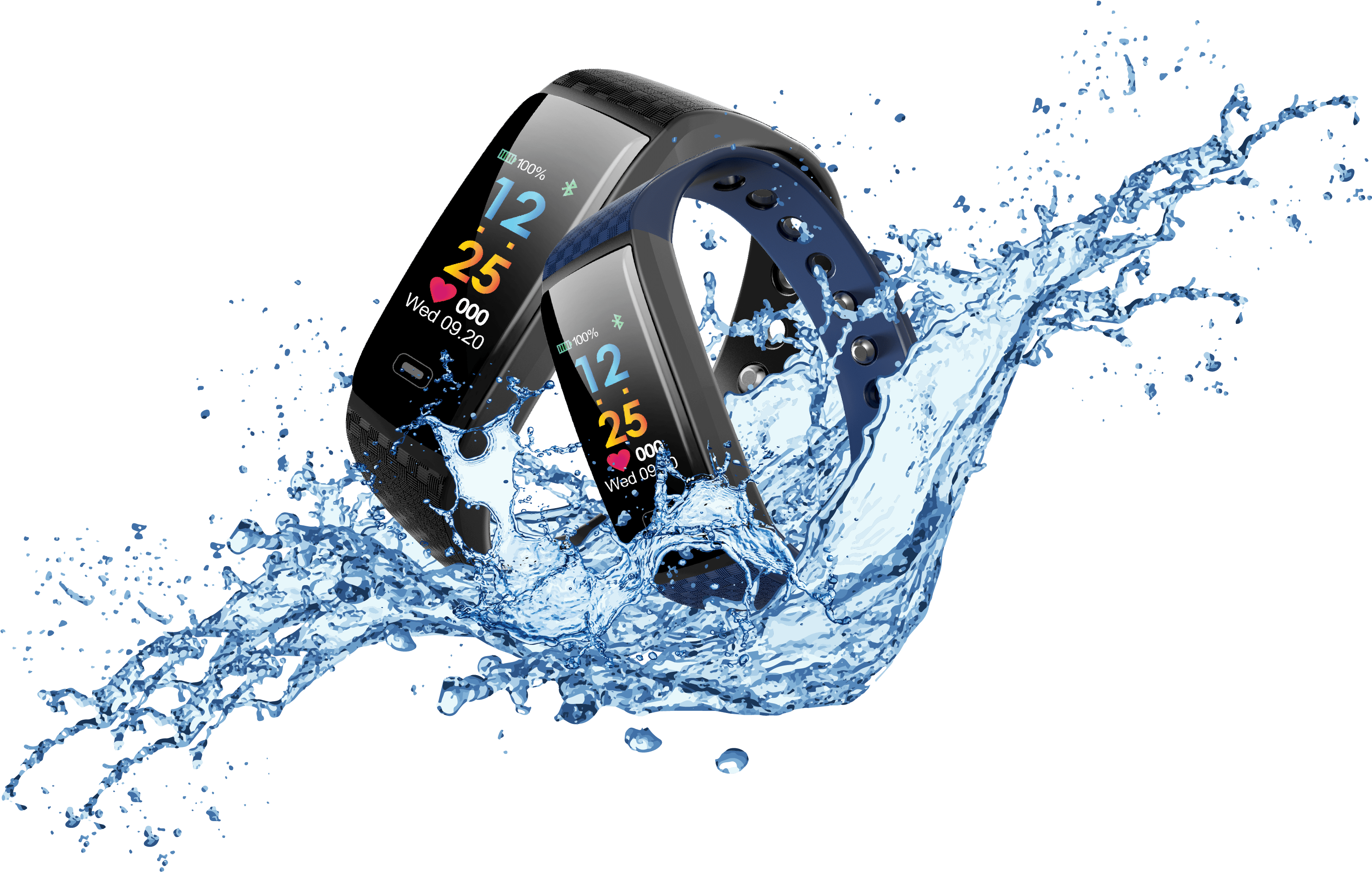 Somafit Water Splash - Iphone (3262x2424), Png Download
