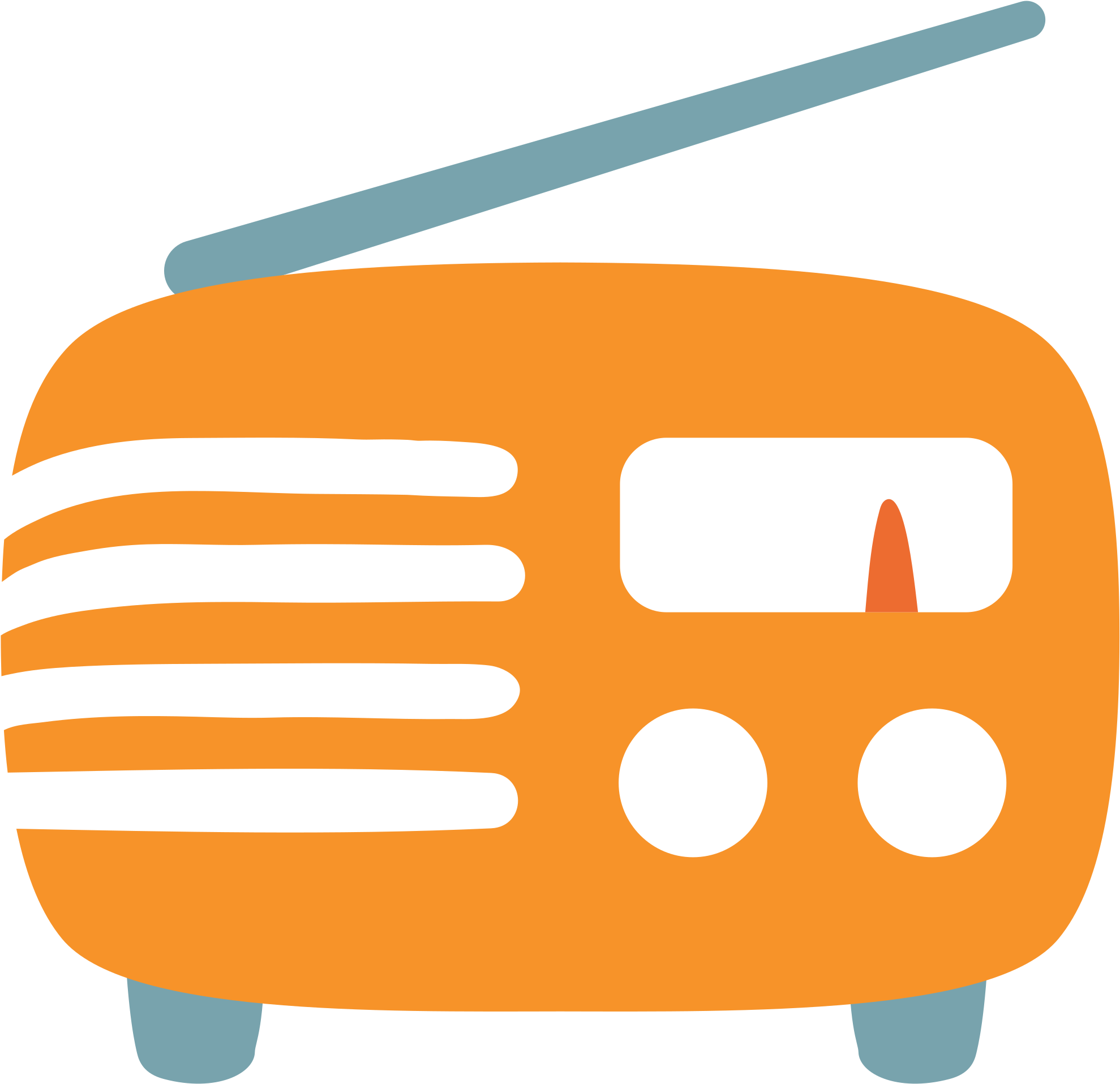 Open - Radio Emoji (2000x2000), Png Download