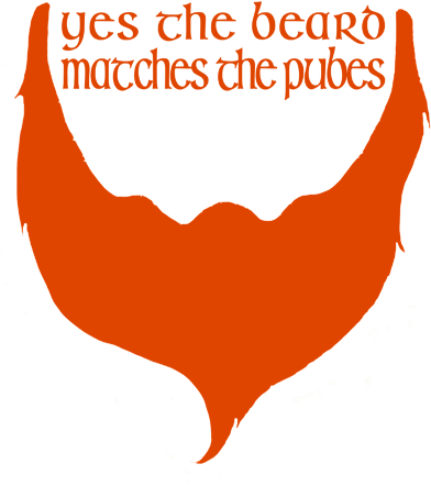 Pubes Match The Beard - Beard (611x611), Png Download