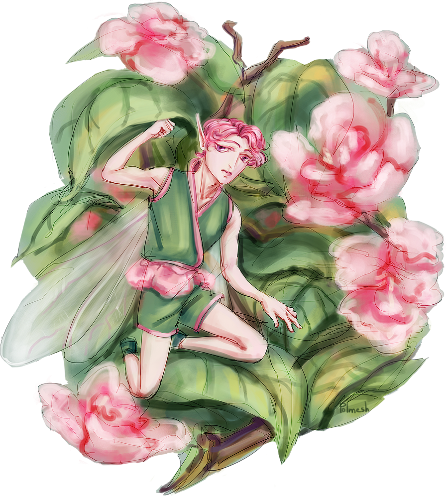 #mastoart #art #creative #creativetoots #nature #fairy - Garden Roses (900x1002), Png Download