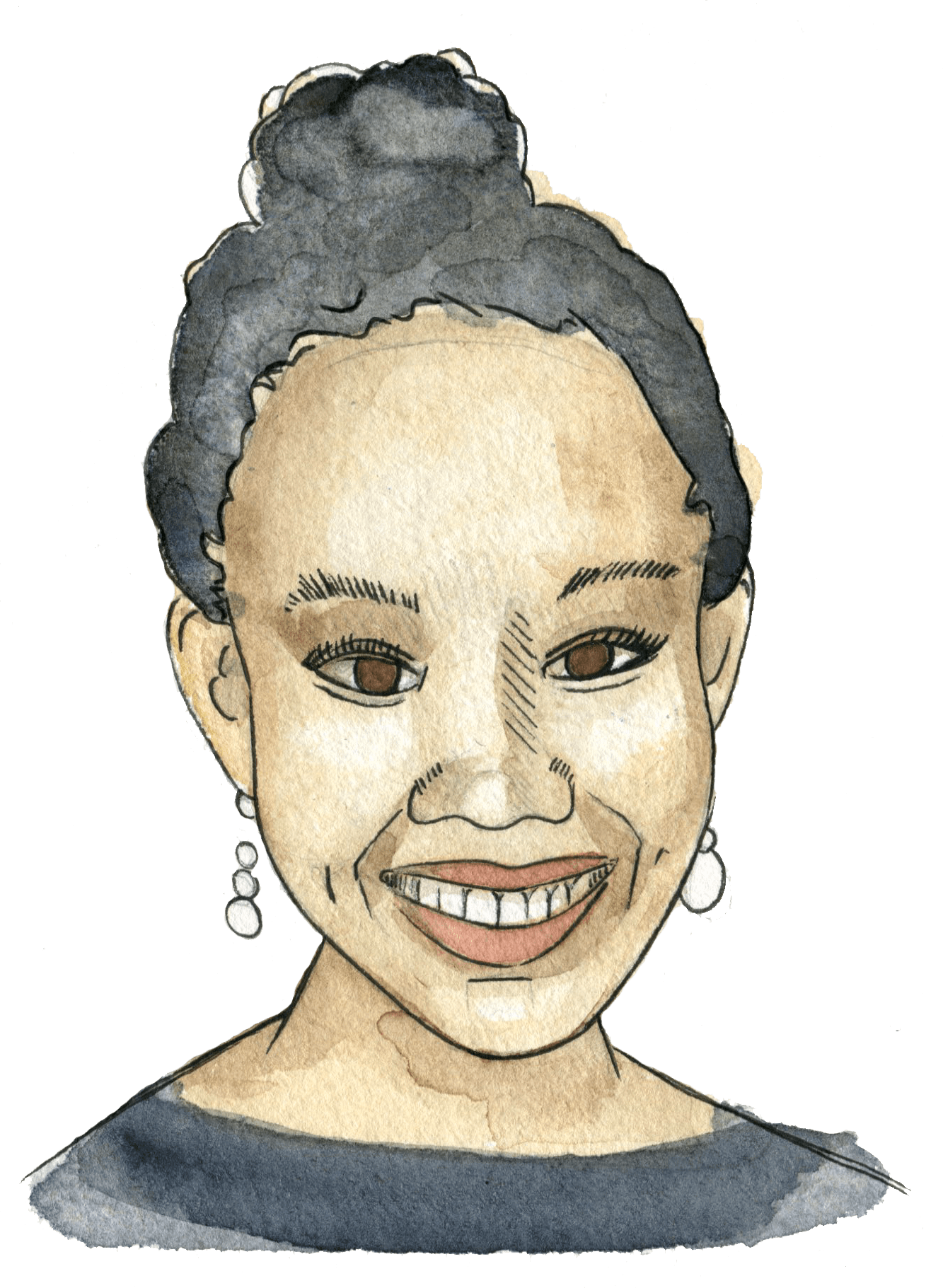 Réna Bradley, Community Development Director Inspired - Sketch (1333x1821), Png Download