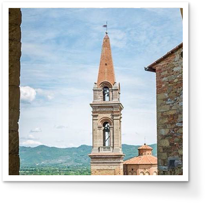 It Takes Two Hours, While From The Airport Of Florence - Steeple (500x500), Png Download