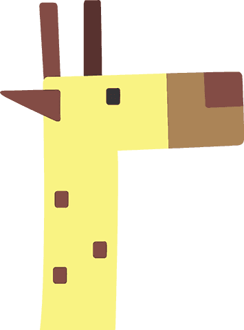 Oh My Giraffe (355x480), Png Download
